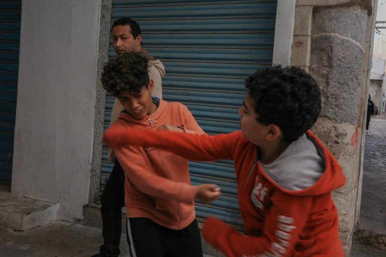 Street photo in Sousse, Tunisia by Arngrímur Vídalín
