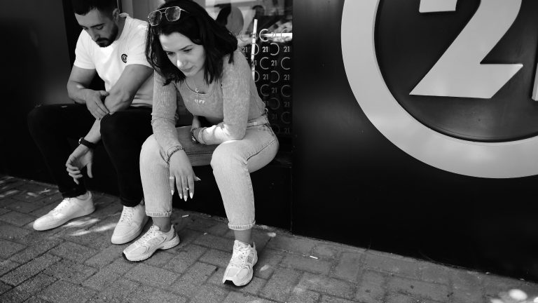 Street photo in Durrës, Albania by Pascal Meurisse