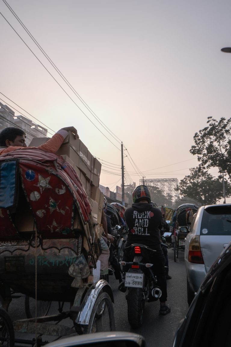 Street photo in Dhaka, Bangladesh by Michael Paterson