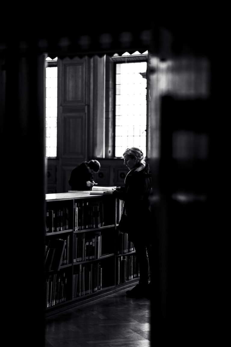 Street photo in Leuven, Belgium by Hugo Fiévez