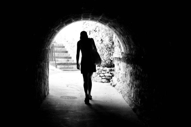 Street photo in Taormina, Italy by Michael Kjær