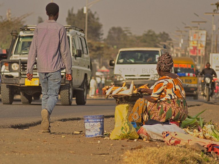 Street photo in Arusha, Tanzania by Stewart Ayling