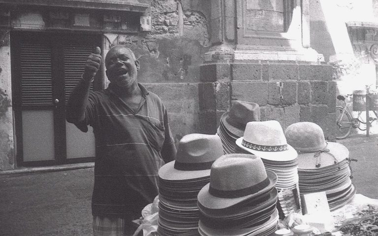 Street photo in Catania, Italy by Michael Kjær