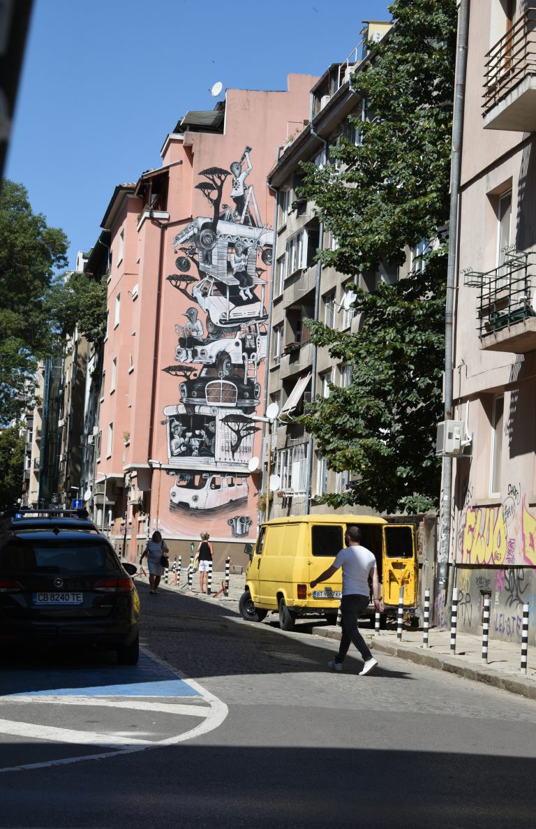 Street photo in Sofia, Bulgaria by Rodrigo Marcotich
