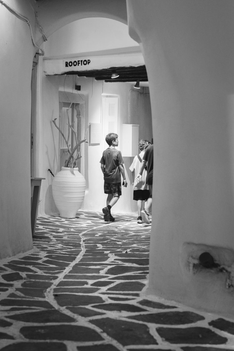 Street photo in Naxos, Greece by Jamieson Dean