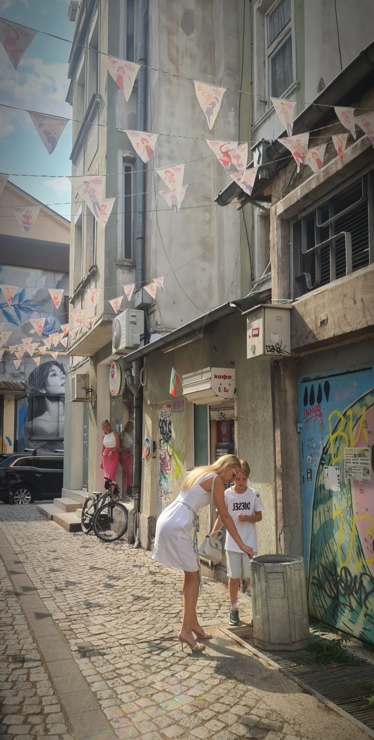 Street photo in Plovdiv, Bulgaria by Rodrigo Marcotich