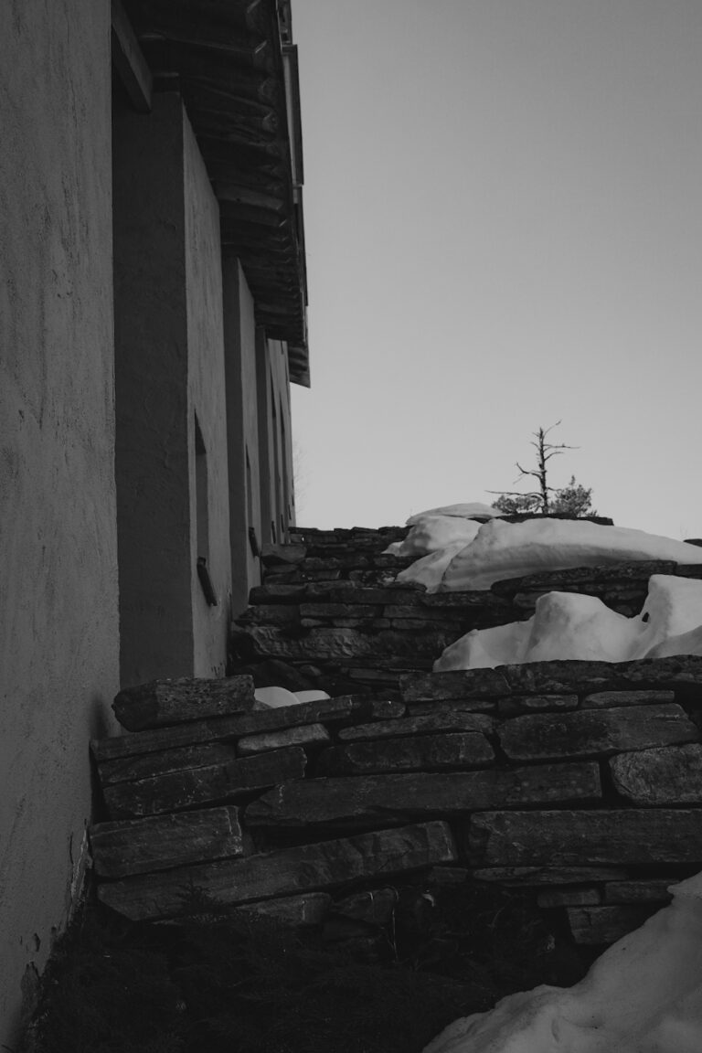 Street photo in Koppang, Norway by Antonio Cassese