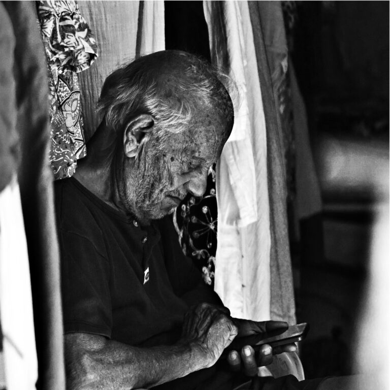 Street photo in Argostoli, Greece by Chris Bennett