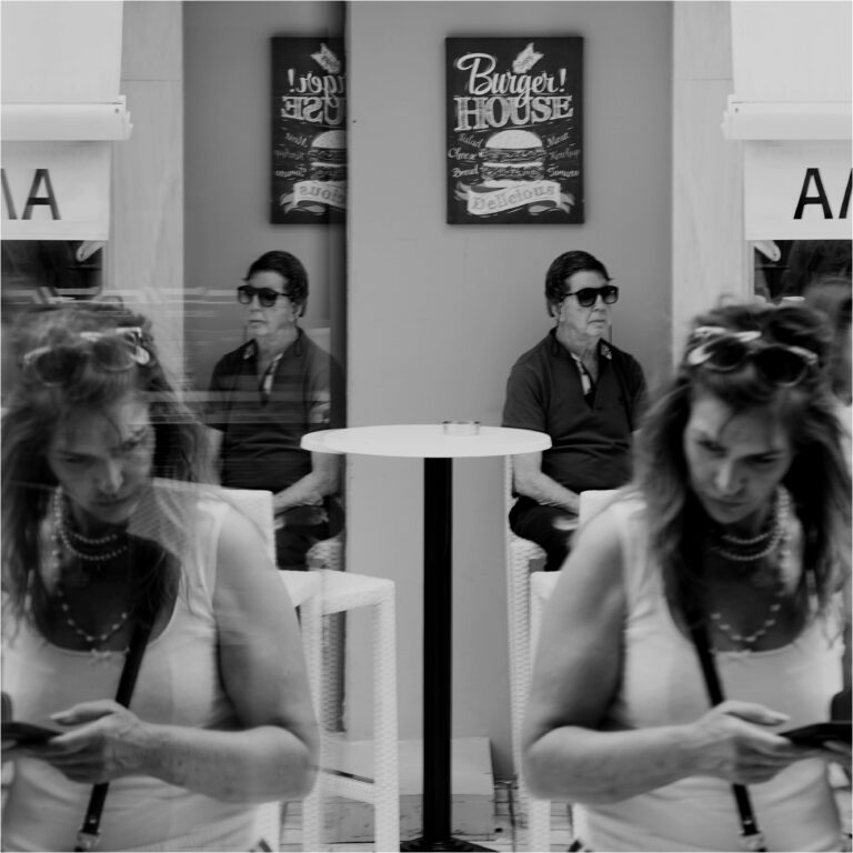 Street photo in Argostoli, Greece by Chris Bennett