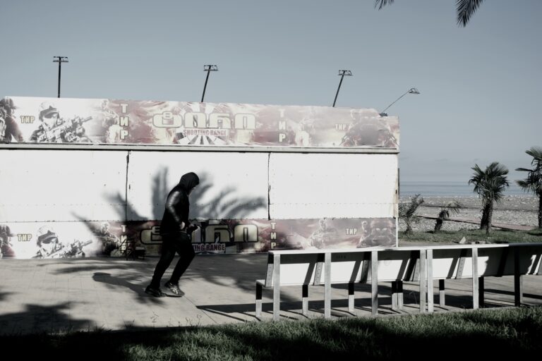 Street photo in Batumi, Georgia by Rodrigo Marcotich