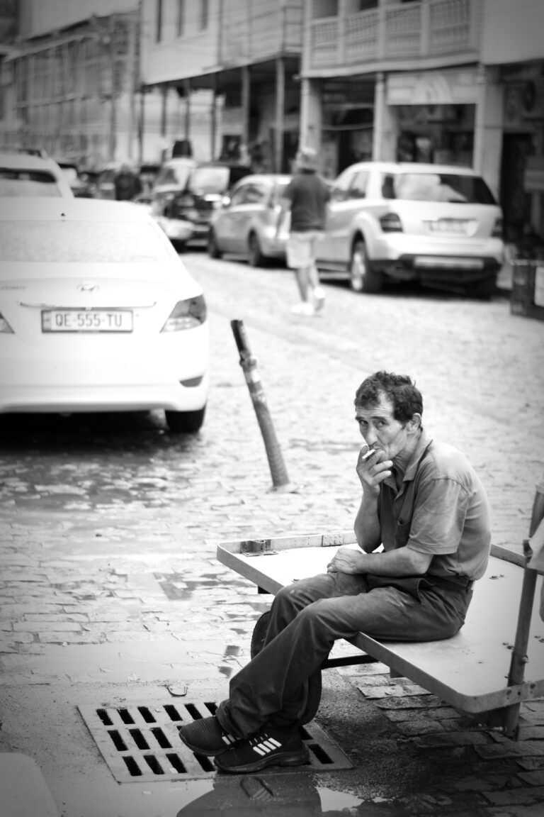 Street photo in Kutaisi, Georgia by Rodrigo Marcotich