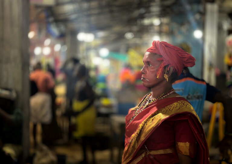 Street photo in Aalagashesha Puram, India by EM Rajeev