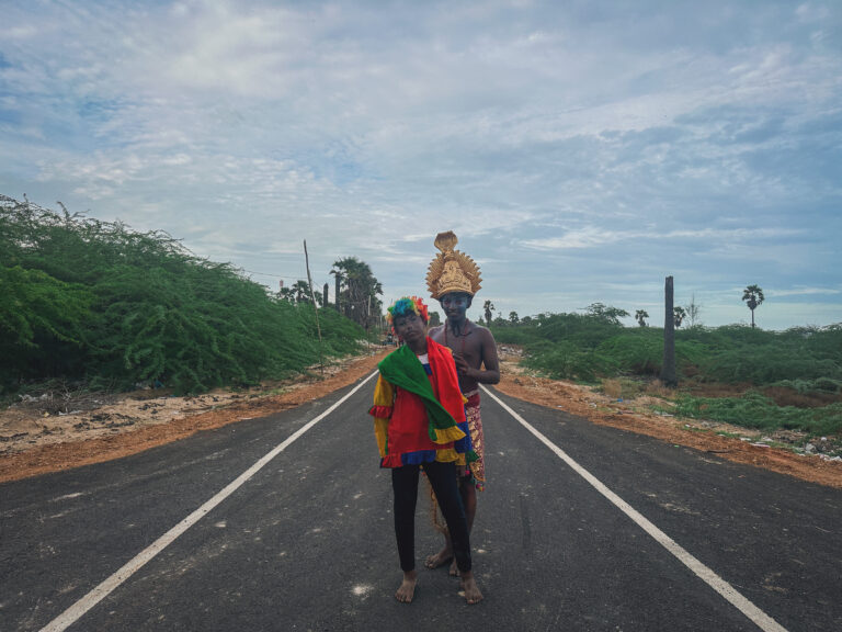 Street photo in Aalagashesha Puram, India by EM Rajeev