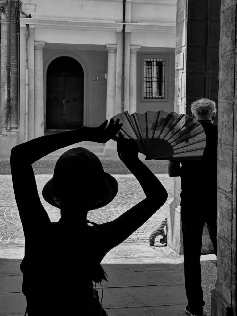 Street photo in Bologna, Italy by Q. Bo