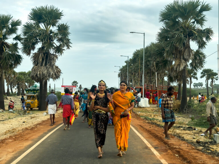Street photo in Aalagashesha Puram, India by EM Rajeev
