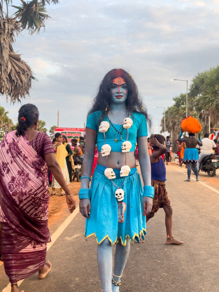 Street photo in Aalagashesha Puram, India by EM Rajeev