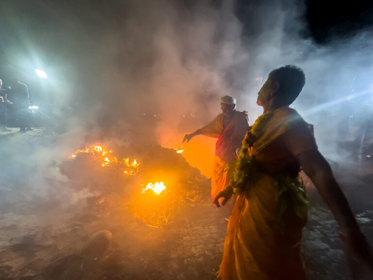 Street photo in Aalagashesha Puram, India by EM Rajeev