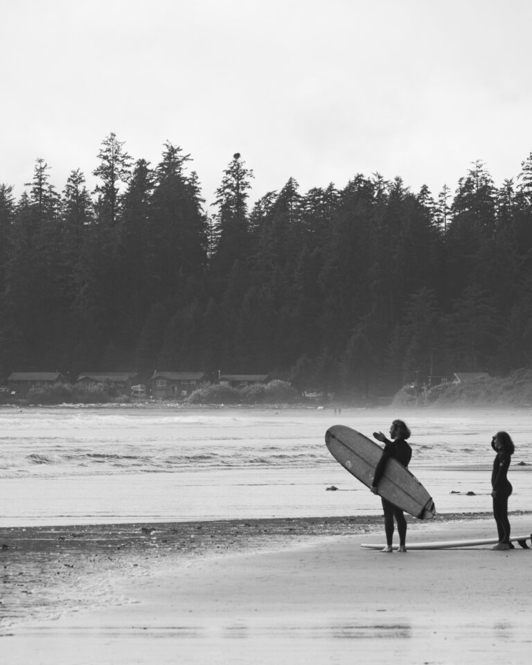 Street photo in Long Beach, Canada by Mike Carter