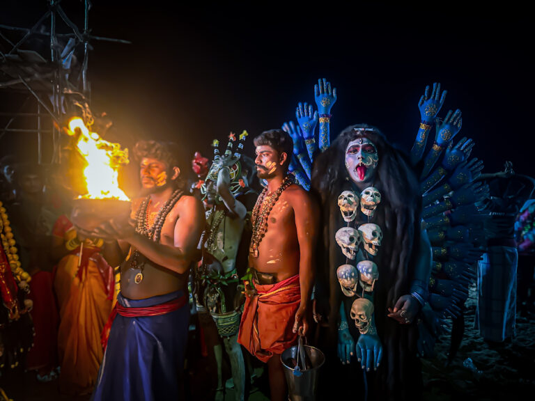 Street photo in Kulasekaranpattinam, India by EM Rajeev