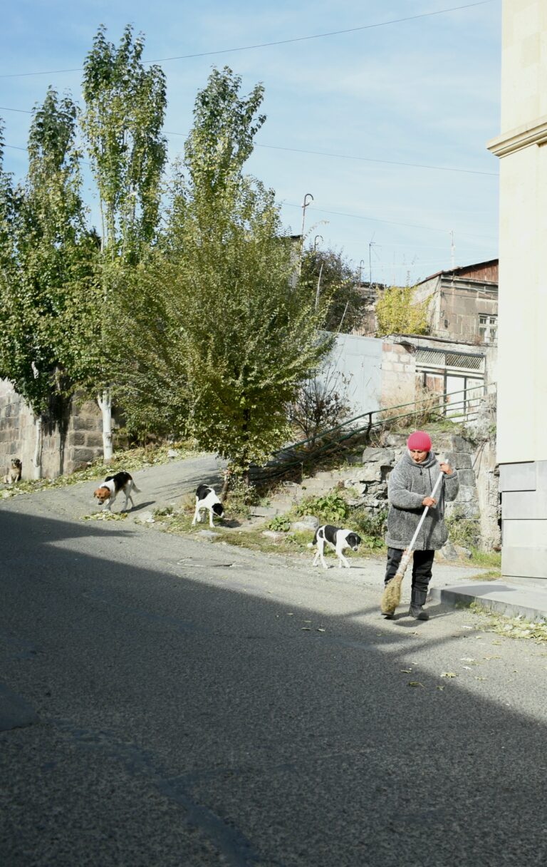 Street photo in Gyumri, Armenia by Rodrigo Marcotich