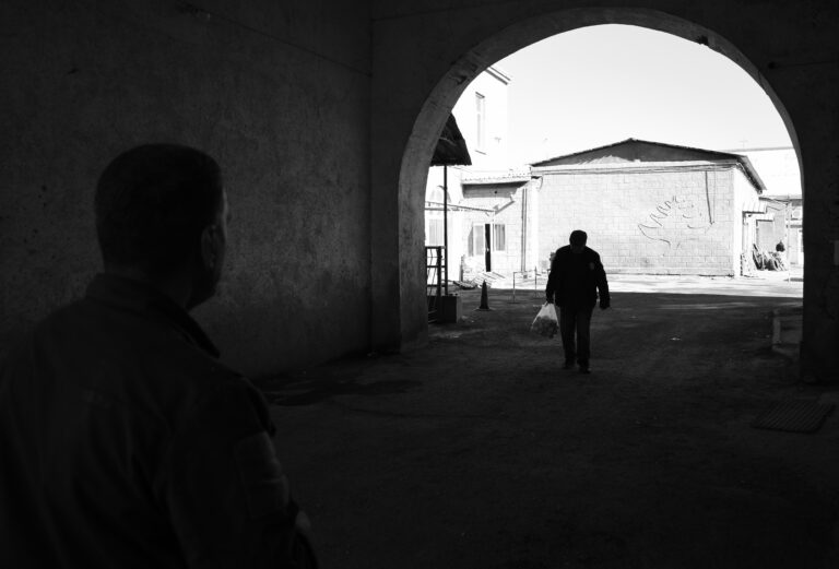 Street photo in Gyumri, Armenia by Rodrigo Marcotich