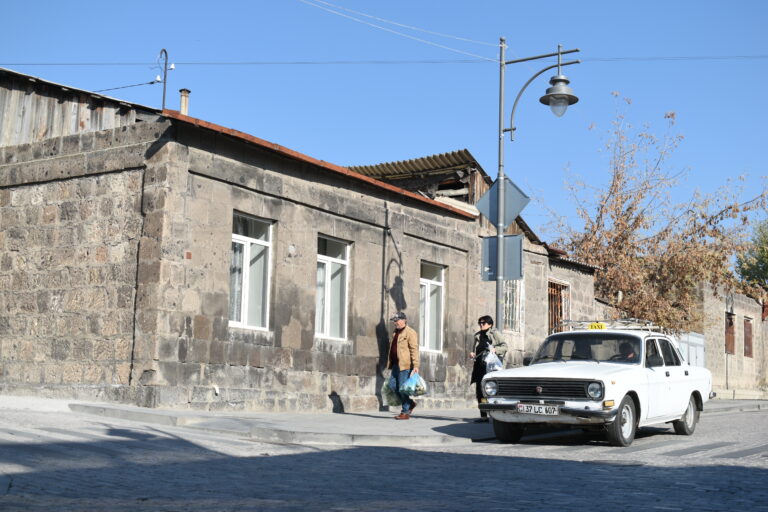 Street photo in Gyumri, Armenia by Rodrigo Marcotich