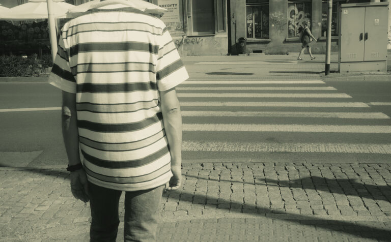 Street photo in Katowice, Poland by Dawid Lagiewka