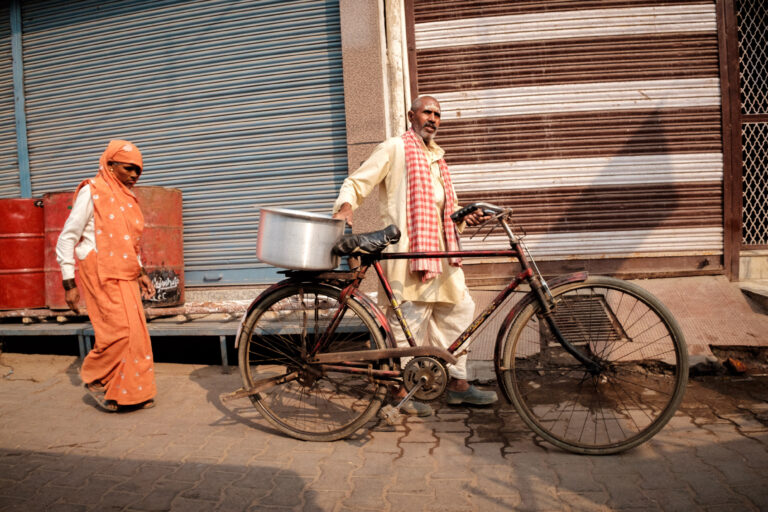 Street photo in Vrindavan, India by Emm Vee