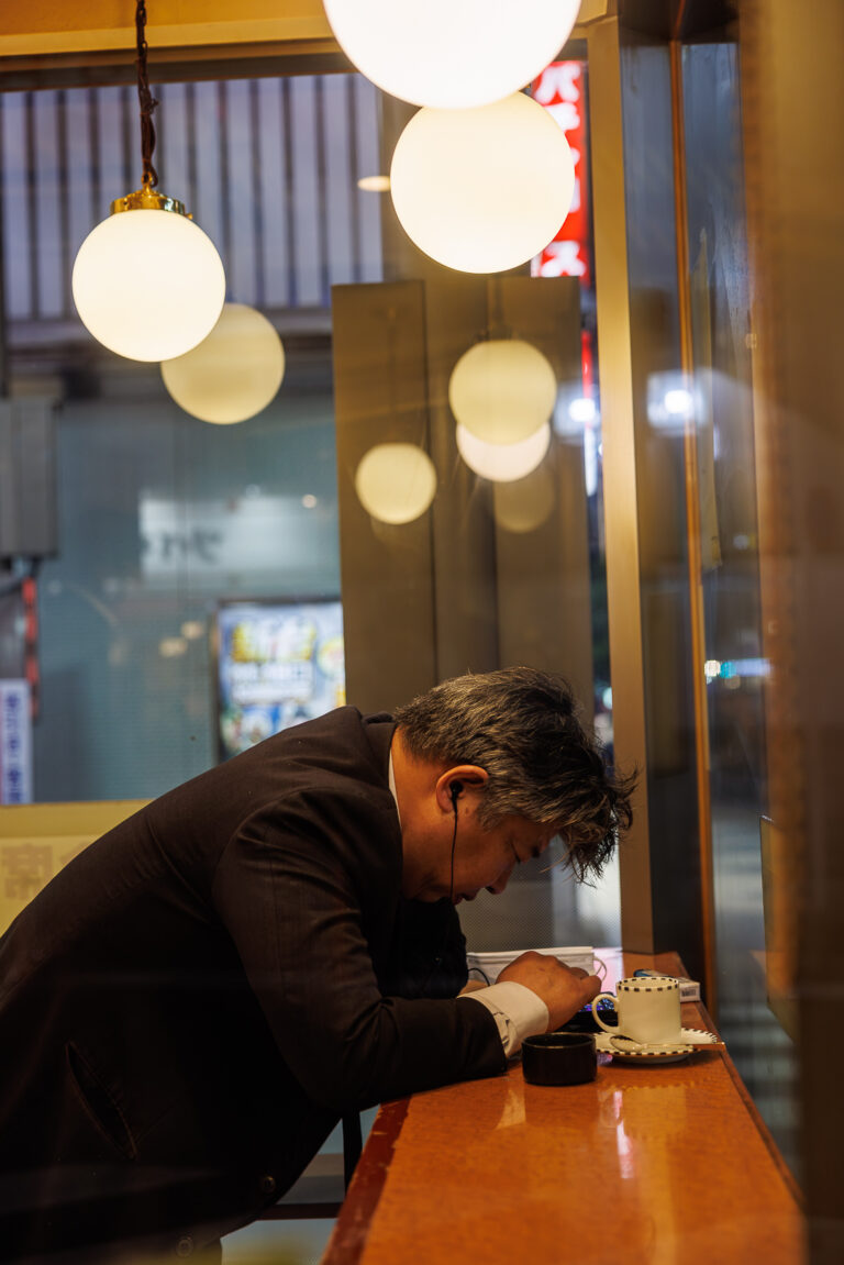 Street photo in Tokyo, Japan by William Ginn
