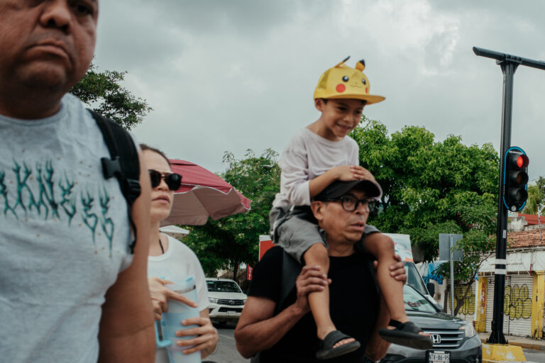 Street photo in Playa del Carmen, Mexico by Krishnasharan Das
