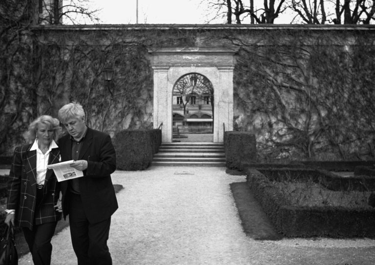 Street photo in Salzburg, Austria by Gerry Mangione