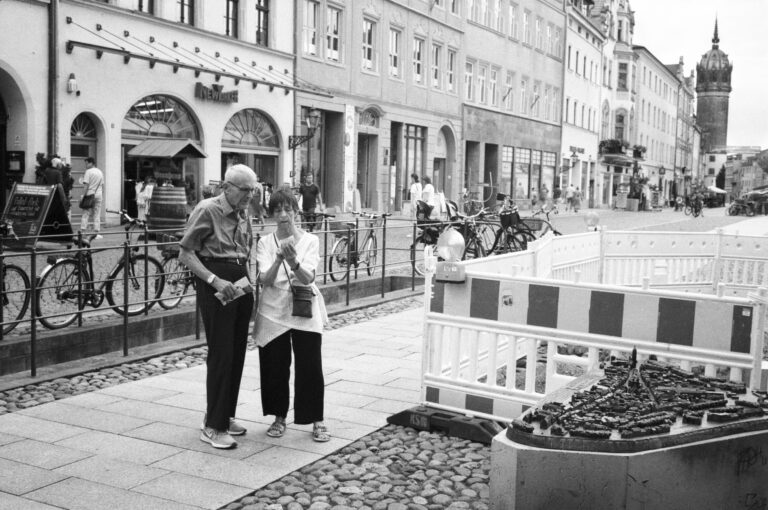 Street photo in Wittenberg, Germany by Thomas Josiger