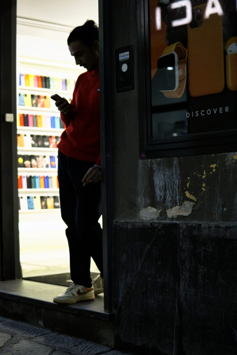 Street photo in Savona, Italy by Valentino Passerini