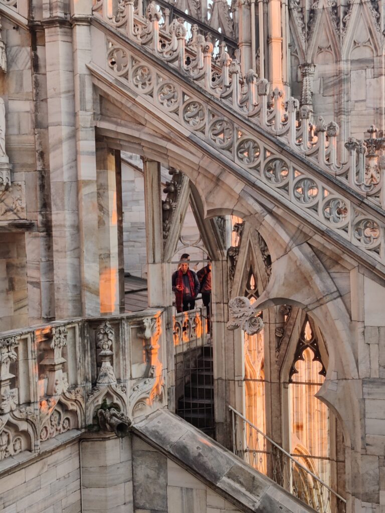Street photo in Milan, Italy by Valentino Passerini