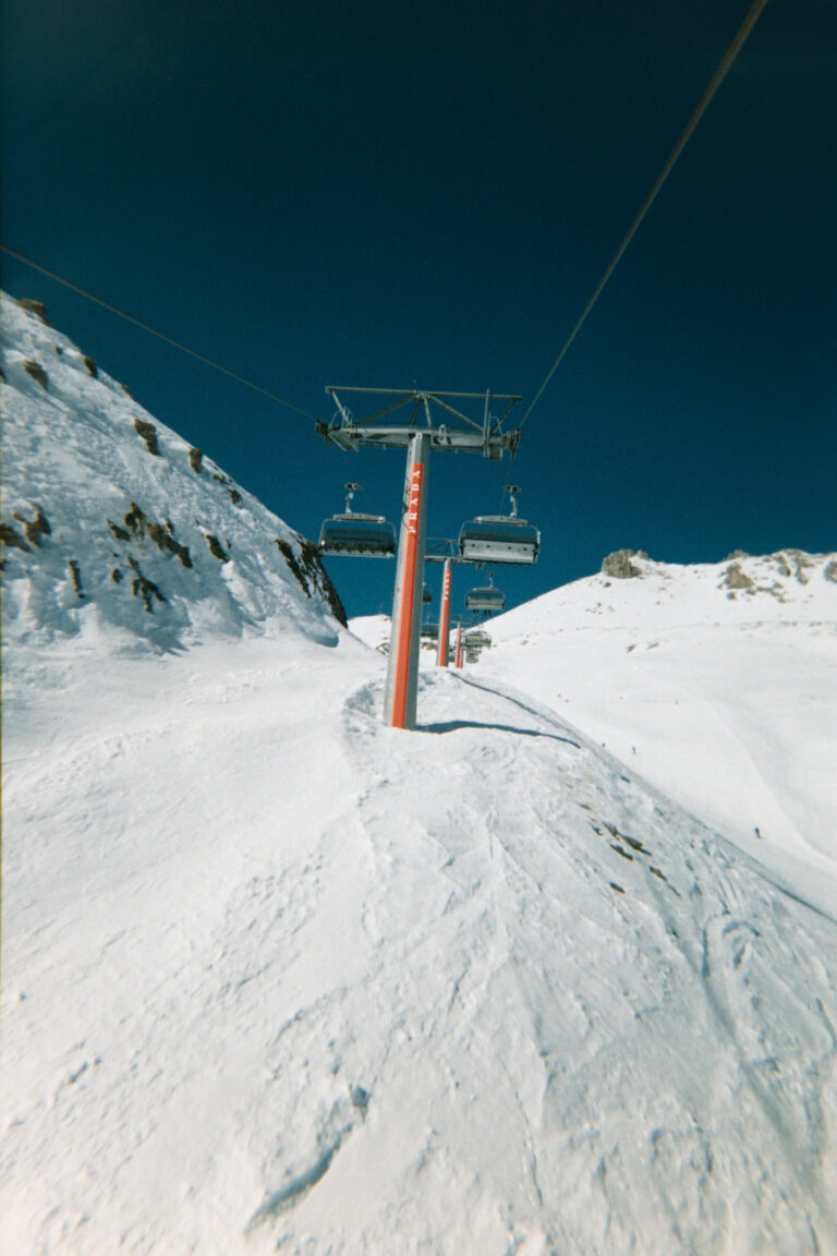 Street photo in St Moritz, Switzerland by Patrick Kurz