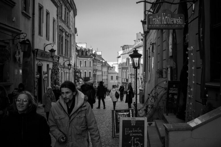 Street photo in Lublin, Poland by Jaroslaw Bu
