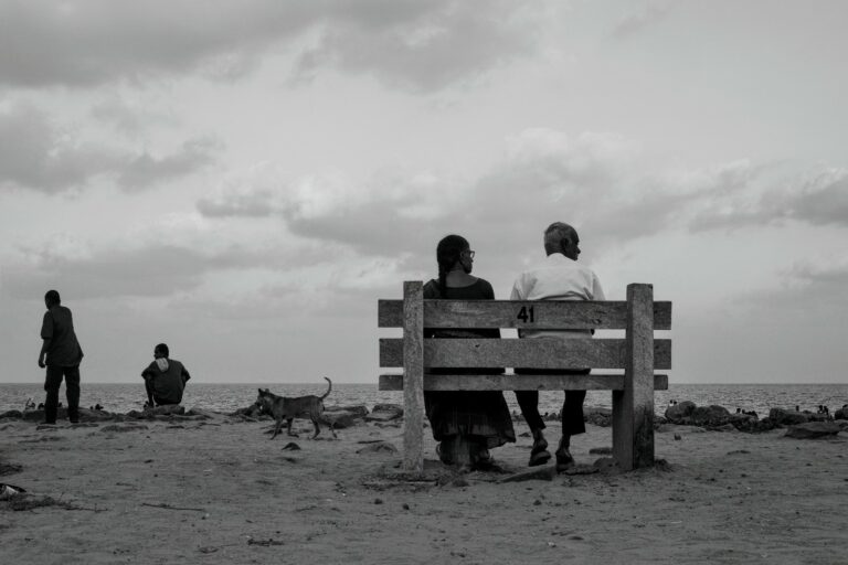 Street photo in Puducherry, India by Tanwir Mir