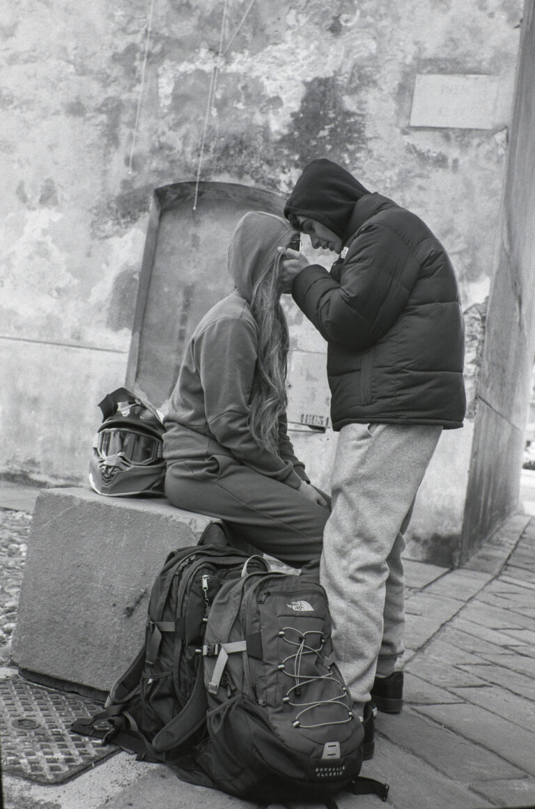 Street photo in Savona, Italy by Valentino Passerini