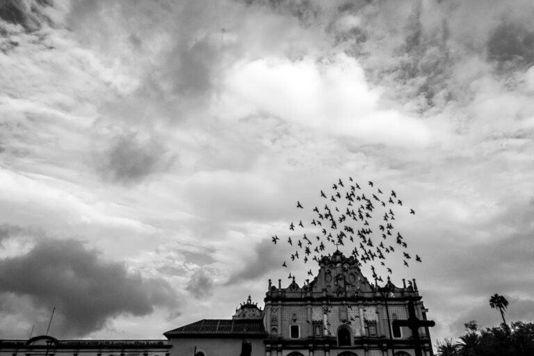 Street photo in San Cristobal de las Casas, Mexico by Duncan Aitken