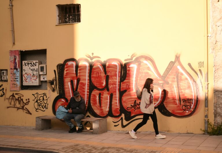 Street photo in Crete, Greece by Rodrigo Marcotich