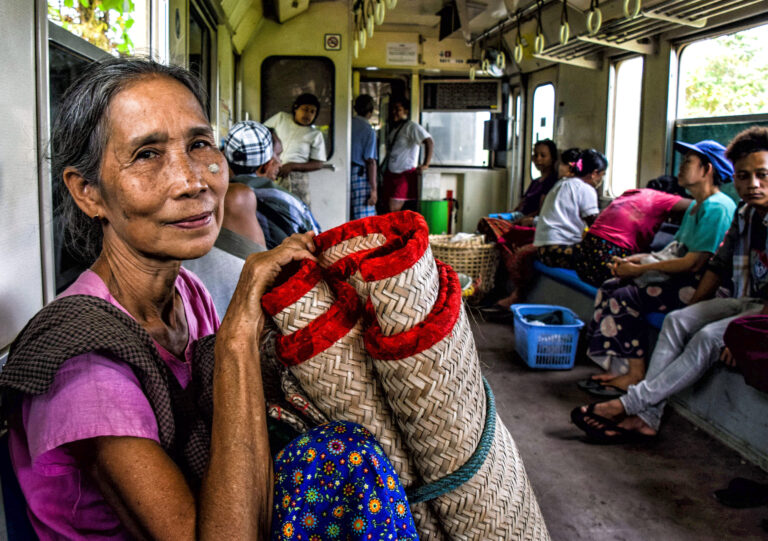 Street photo in Yangon, Myanmar by Michael Kennedy