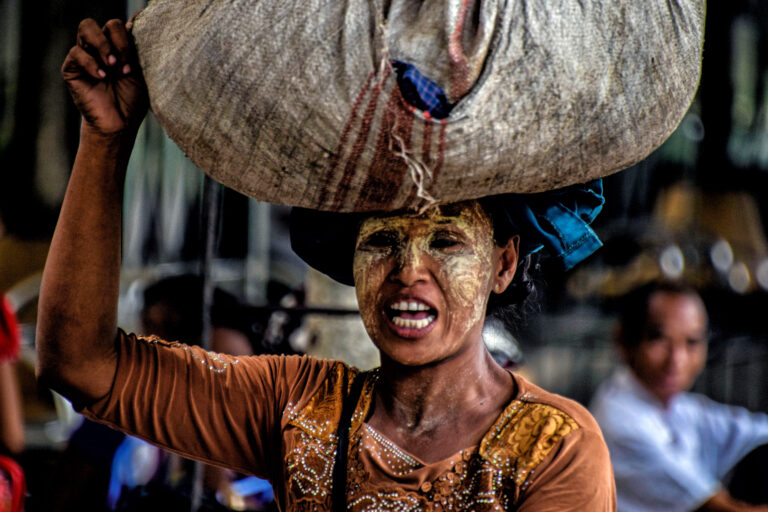 Street photo in Yangon, Myanmar by Michael Kennedy