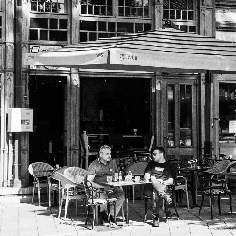 Street photo in Sarajevo, Bosnia and Herzegovina by Cinza Hart