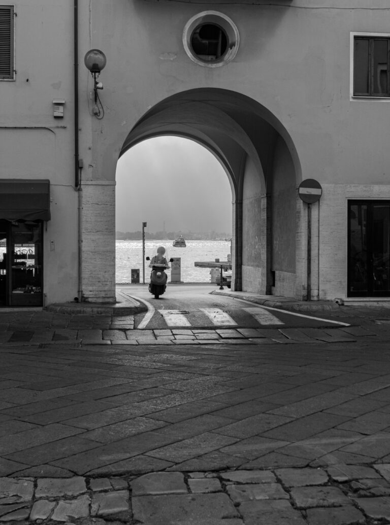 Street photo in Saint-Tropez, France by David Henson