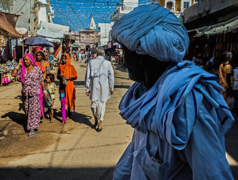 Street photo in Pushkar, India by Michael Kennedy