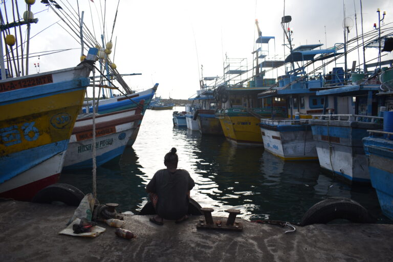 Street photo in Hikkaduwa, Sri Lanka by Rodrigo Marcotich
