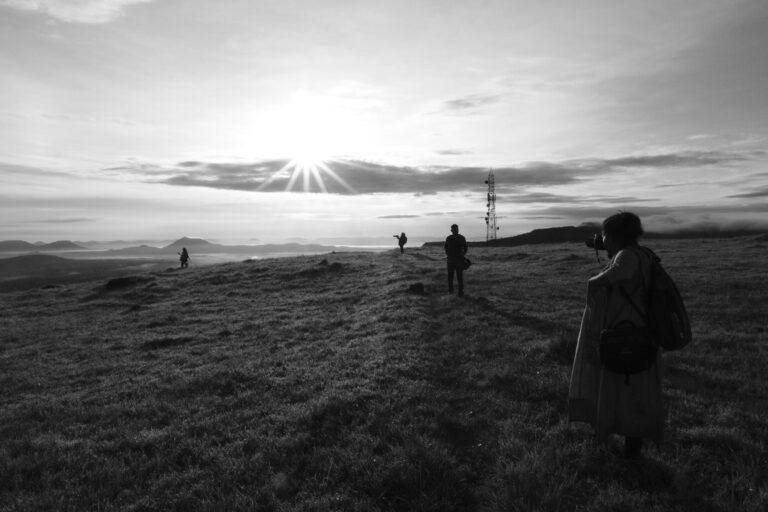 Street photo in Kaas plateau, India by Tanwir Mir