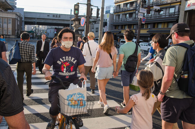 Street photo in Nara, Japan by Black Pixel