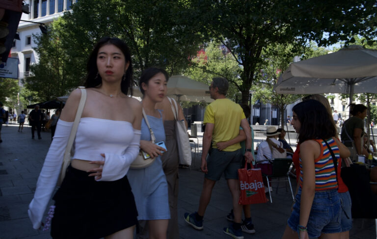 Street photo in Segovia, Spain by David Sheppard