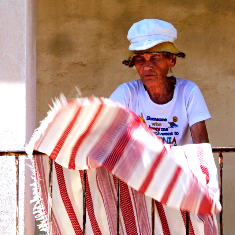 Street photo in Sami, Greece by Chris Bennett